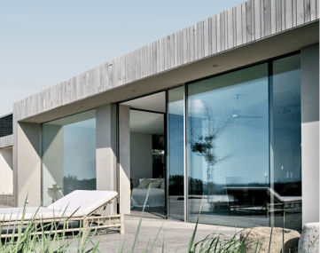 gamme baie vitrée aluminium - baie vitrée sur mesure