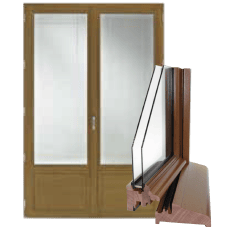 fenêtre doucine - fenêtre bois