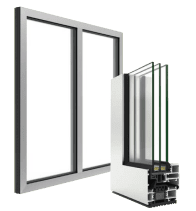 lumio ouvrant caché - fenêtre aluminium à ouvrant caché