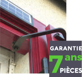 Motorisation solaire intégrée au précadre alu garantie 7 ans pièces pour volet battant