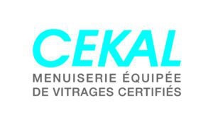 Logo CEKAL menuiserie vitrée