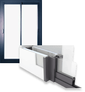 Baie vitrée aluminium