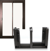 Baie vitrée aluminium