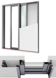 Baie vitrée aluminium