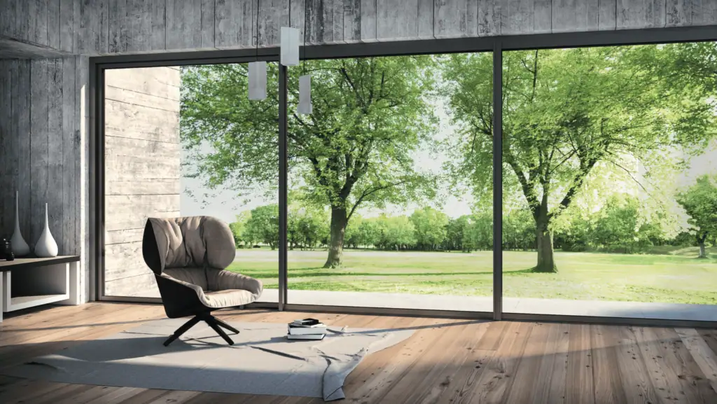 Baies coulissantes 3 vantaux